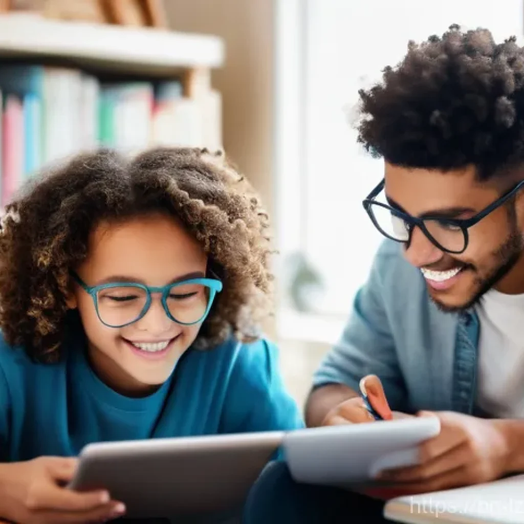 학습 루틴의 성공적인 실행을 위한 계획 - **Prompt:** A vibrant, close-up shot of a diverse teenage student (e.g., a boy with curly hair or a ...